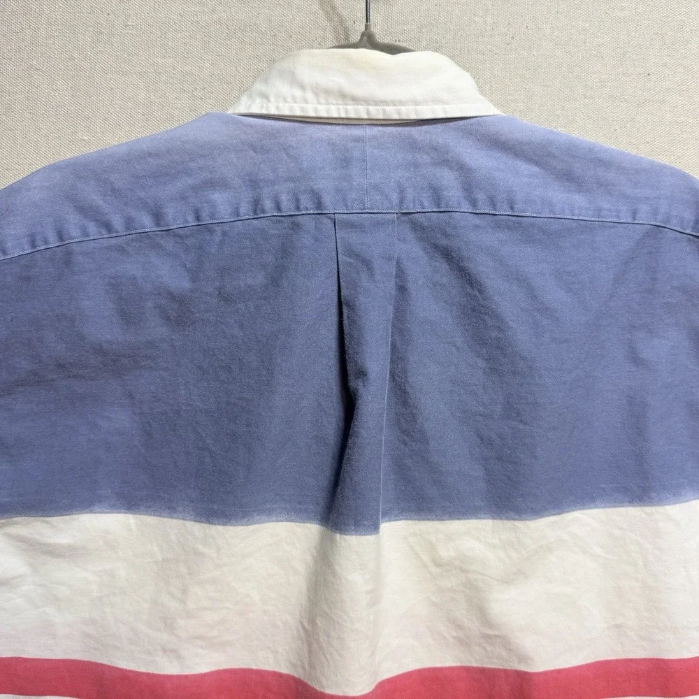vintage polo ralph lauren Shirt Color Block 90s Men's Large Baggy